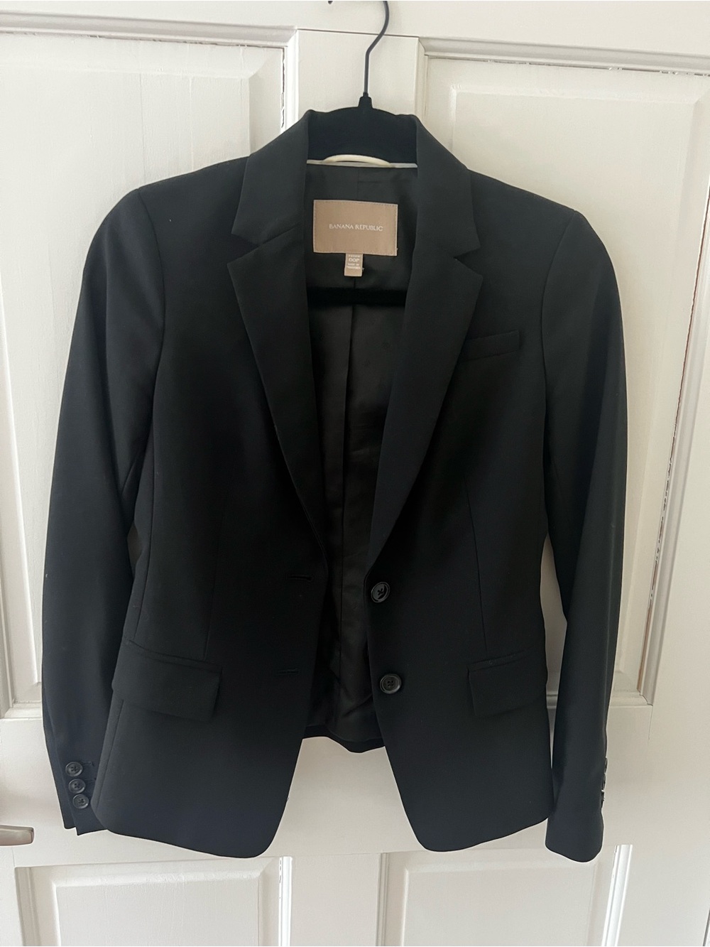 Banana Republic Blazer Black Size 00P